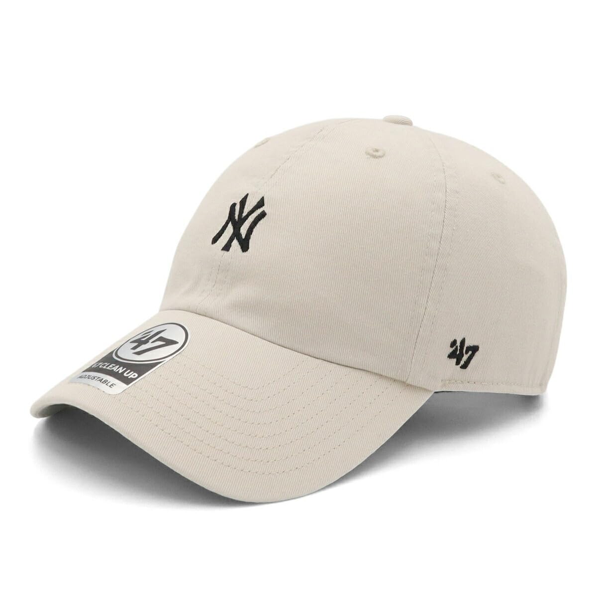 Кепка Clean Up MLB Мини-логотип NY Костяная БЕСПЛАТНО BR 47 CLEAN UP Нью-Йорк Янкис  47brand  47BRAND
