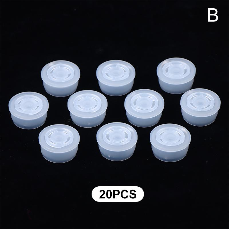20 Pcs 24-Tooth Diameter Plastic Bottle Cap Replacement Flap Cover For Lotion/Toner Bottle Cosmetic Bottle Cap Accessories