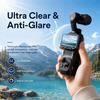9H‑HD Transparent Tempered‑Glass Screen & Lens‑Protector‑Film Kit For Insta360 Luna Ultra Action‑Camera