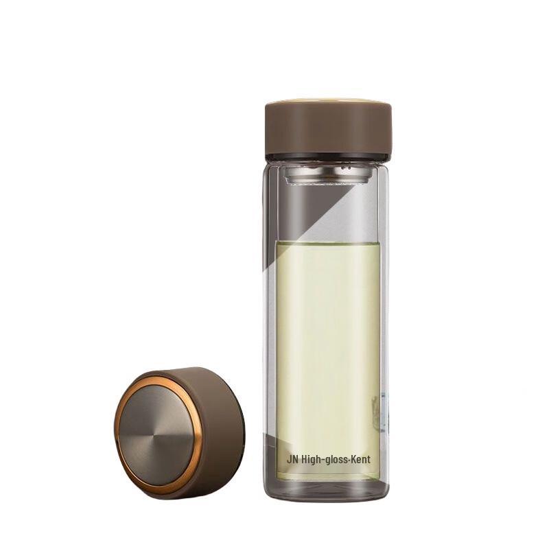 Fuguang Double-Walled Glass Tea & Water Bottle