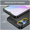TPU Case for Oppo A78 5G/A58 5G/A58x 5G,Brushed Carbon Fiber Texture Cell Phone Cover