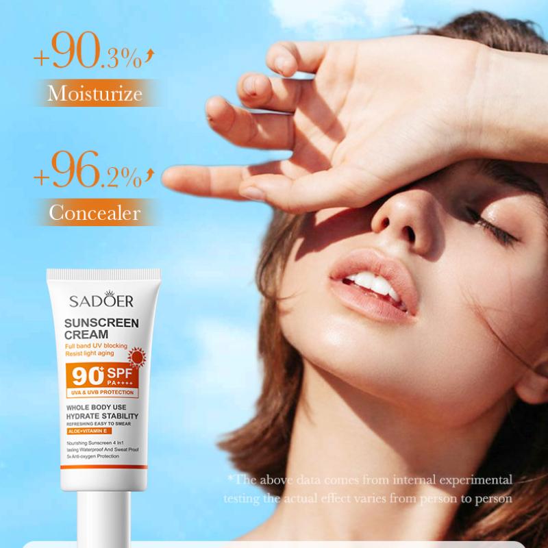 Sunscreen SADOER Clear Anti-Light Old Refreshing Anti-UV Sunscreen