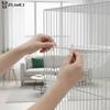 Canary Nest Plastic Cage Breeding Bowl for Resting Hatching Pet Birds Easy Install Accessory