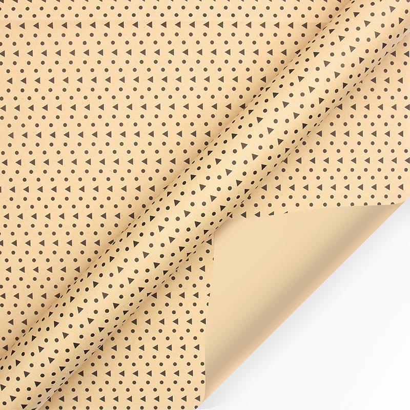 Valentine's Day Retro Kraft Wrapping Paper for Gifts, Birthdays, and DIY Projects