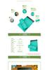 100Pcs/Pack Plastic Courier Green Bag  Express Packaging Bags Thicken Clothing Waterproof Mailing Bags Self Seal Envelope Pouch