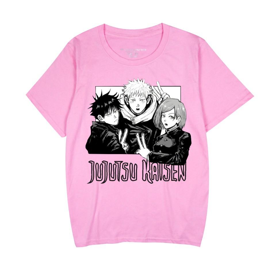 Jujutsu Kaisen Printed Men's T-shirt Unisex Casual Fashion Street Style Short-sleeved Tops T-shirt