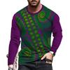 New Men's Clothing Personalized 3d Printed T-shirt Personalized Outdoor Entertainment Men's Round Neck Long Sleeve T-shirts Tops