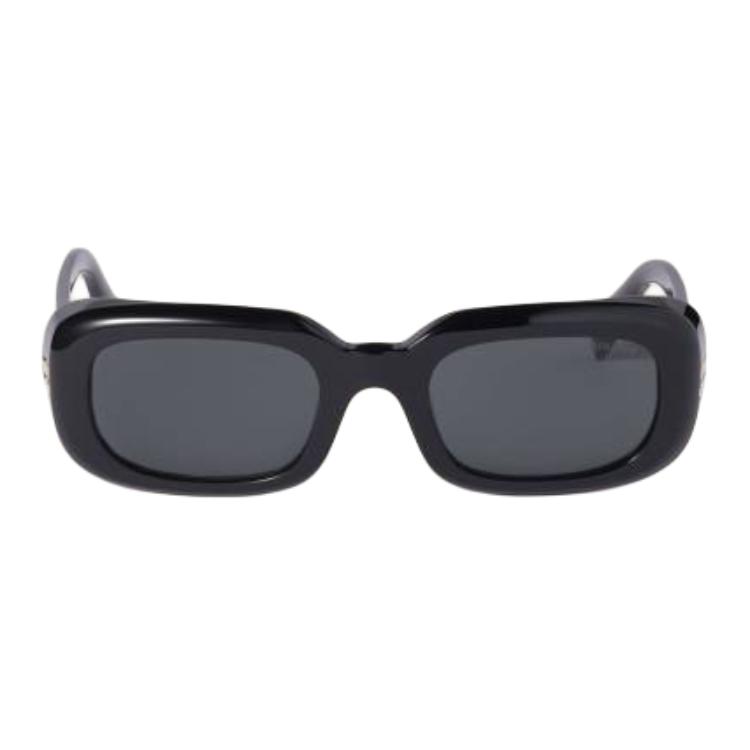 

Miu Miu Logo Acetate Rectangular Sunglasses Unisex sunglasses Black SMUB13_E16K_FE08Z_C_052 Eyeglass Case/Pouch+Box