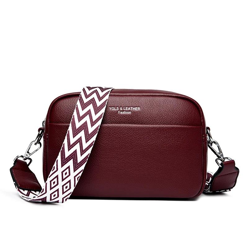 Leather Shoulder Bag for Women  Casual Messenger Wallet Bag  Designer in Fashion  Luxury