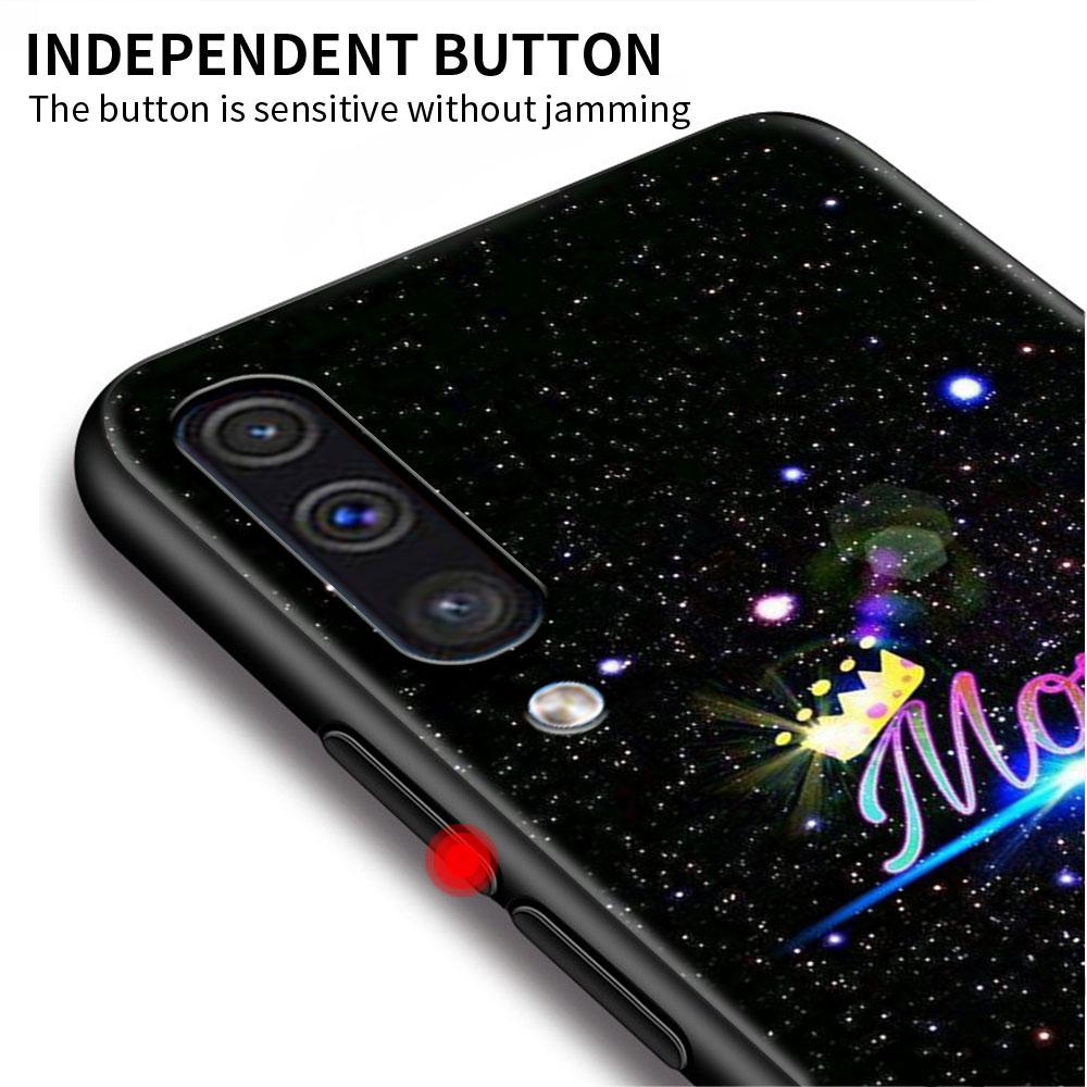 Soft Case For Samsung Galaxy Note 20 Ultra 10 Plus Lite A50 A70 A20 A40 A20e 9 8 A60 A10e Funda Phone Cover Princess Mom Queen