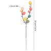 Easter Egg Tree Branches Colorful Painting Foam Egg Flower Fake Plant Spring Easter Decoration for Home Wedding Party Vase Decor