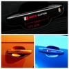 Compatible with All Mugen Series Car Logo Decorative Car Door Handle Universal Car Car Interior Adhesive Car Logo Available In Two Colors and