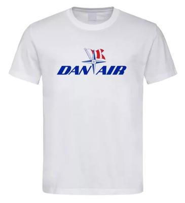 Dan-Air T-Shirt 1083 Fluggesellschaft London Gatwick Southend Britannia Monarch Air 2000