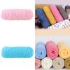 Mulitcolor Soft Comfort Milk Cotton Crochet Knitwear DIY Hand Knitting Yarn Milk Cotton Thread Colorful Milk Cotton Yarn