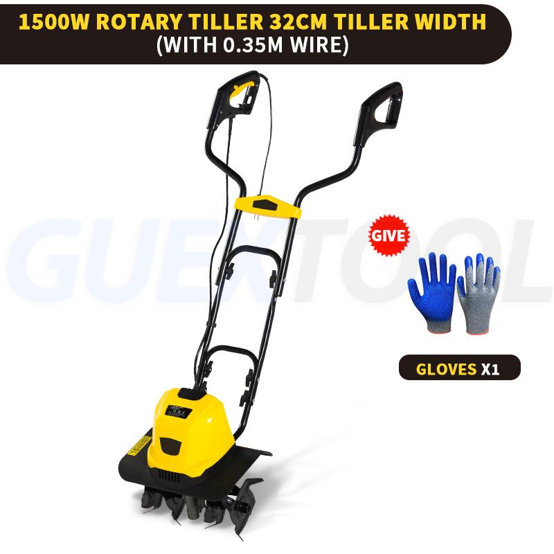 

2400 Вт электрическая машина для рыхления почвы, небольшая бытовая микромашина для обработки почвы, сельскохозяйственные мотыги, экскаваторы, садовые роторные культиваторы