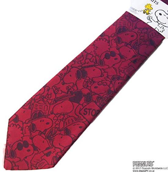 Snoopy Necktie Cute Anime Character Necktie [Shikisai Shop] (42)