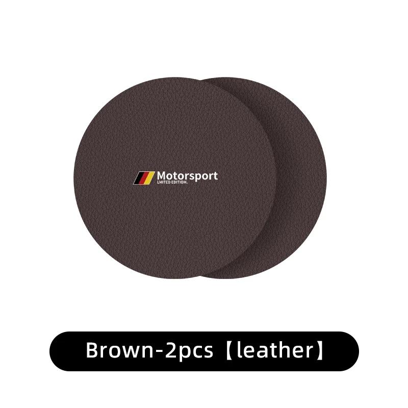 

2025 Hot 2PCS Car Cup Mat For BMW X1 X2 X3 X4 X5 X6 1 2 3 4 5 6 7 Sereis F30 F34 E90 G20 F20 F21 F22 F07 F10 F11 E60 G30 F48 F15