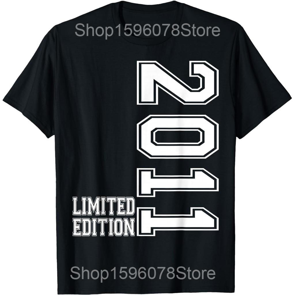 Est 2011 Limited Edition 15th Birthday Gifts 15 Year Old T Shirts Men Women Streetwear Tee Short Sleeve Unisex Loose Clothing