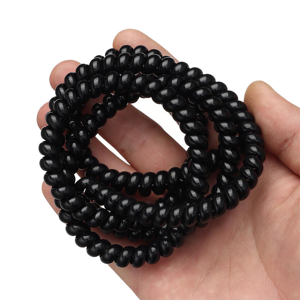 Scootor Brake Cable Cover 90cm Winding Protection Line Cable Winder Organizer Elastic Spiral Wire