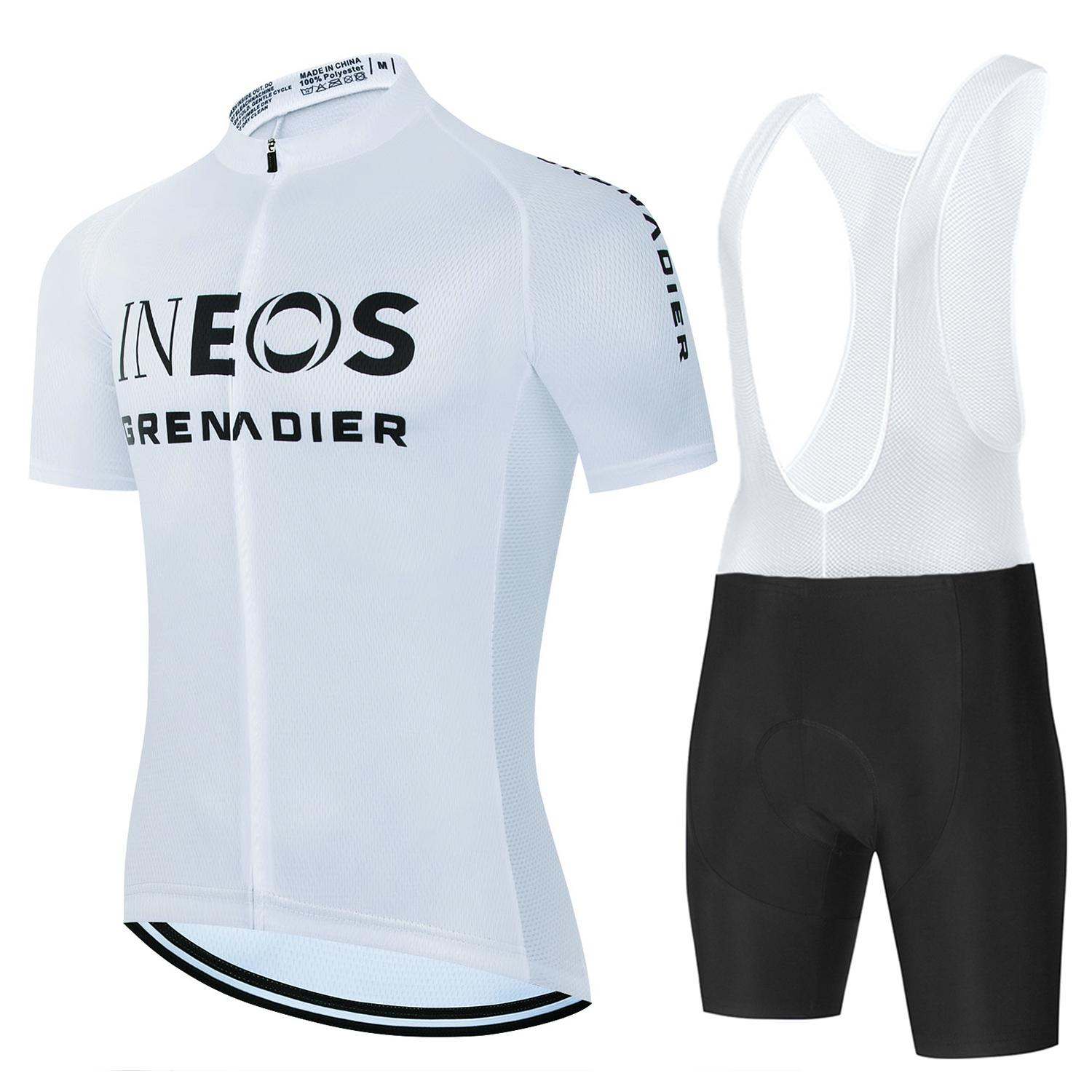 

Team Set Cycling Jerseys Man Bib Short Cycling Men Clothing Road Bike Clothing Bicycle Accessories Sports Bicycles Jersey Sets S