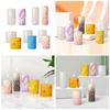 Easy to Use Sturdy Silicones Molds Home Accessory Portable for Customes Candle Creation with Fine Flowers Embossments