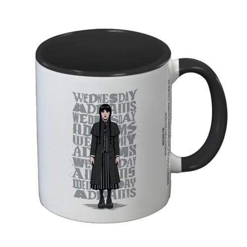 Wednesday Inner Two Tone Wednesday Addams Mug