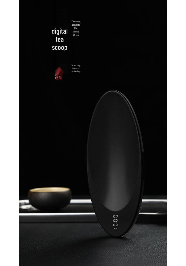 High-Precision Mini Electronic Tea Scale, Rechargeable Gram Scale for Tea Ceremony