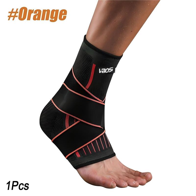 Durable And Safe Adjustable Elastic Ankle Brace Compression Sleeve Foot Support Stabilizer For Plantar Fasciitis Achilles Tendonitis Sports Sock