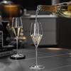 Genas European Crystal Champagne Flutes