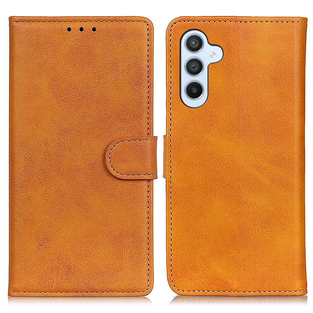 For Samsung Galaxy A37 5G Case Cowhide Texture Leather Wallet Stand Phone Cover
