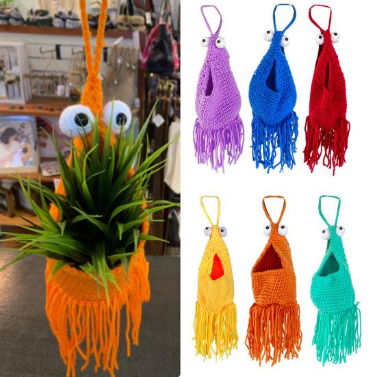 

Глаза крючком инопланетянин мультфильм вешалка для растений большая несущая нагрузка кисточка декор всякая всячина кухня фрукты овощи