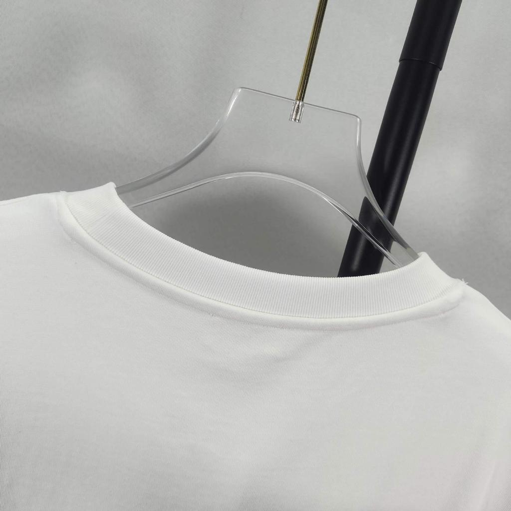 New Unisex Letter Print T-Shirt - Spring/Summer Casual Loose Short Sleeve Top