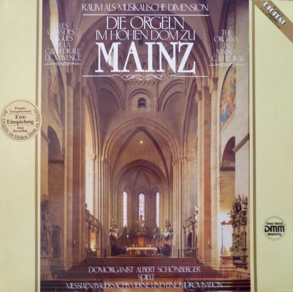 LP Record OLIVIER MESSIAEN  FRED M. BAUERSAC  Die Orgeln Im Hohen Dom Zu Mainz M10960 Motette Ursina 1985 Germany Classical Used
