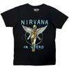 NIRVANA In Utero Neon Blue Official Shirt 5 Sizes