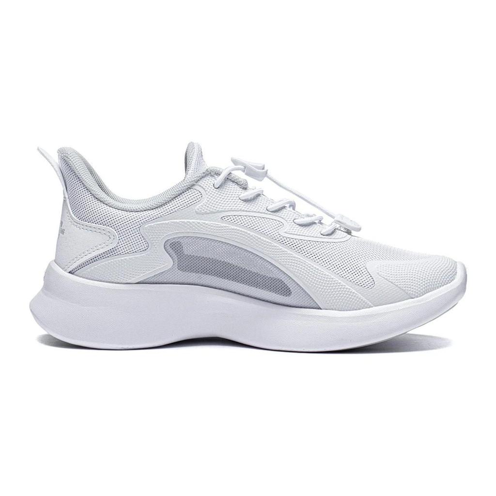 Li Ning Youth  Childrens Non-Slip Wear-Resistant Sports Casual Shoes Kids Sneakers Standard-White YKCT078-3
