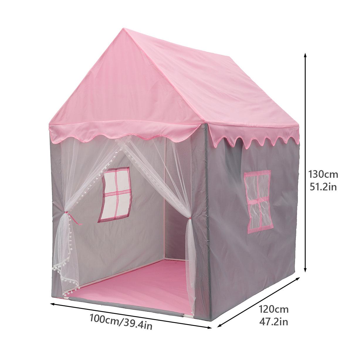 

Детская игровая палатка Замок принцессы Дом Детская комната Мультяшная Крытая Уличная Игровая палатка Игрушки Рождественские подарки для мальчиков девочек розовый