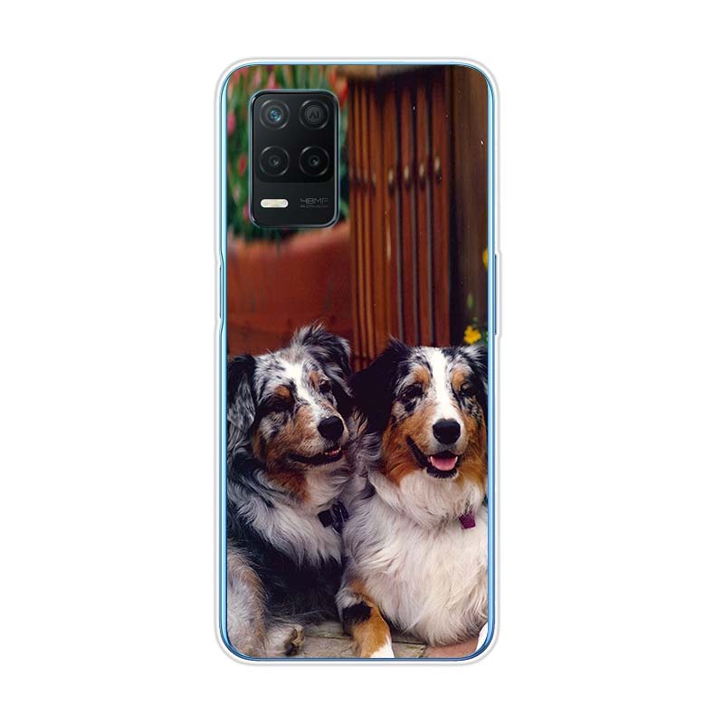 German Shepherds Dogs For Realme 8 8i V3 V5 GT Neo Flash Edition Explorer Master Neo2 Narzo 30 50i 50A C21Y Phone Case