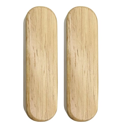 Cast Iron Handle Covers, Grill Pan Handle Covers | Pot Handle Covers, Potholder Sleeves, Non-Slip Handle Covers - Wooden Assist Handle Holder, 2 Cookw