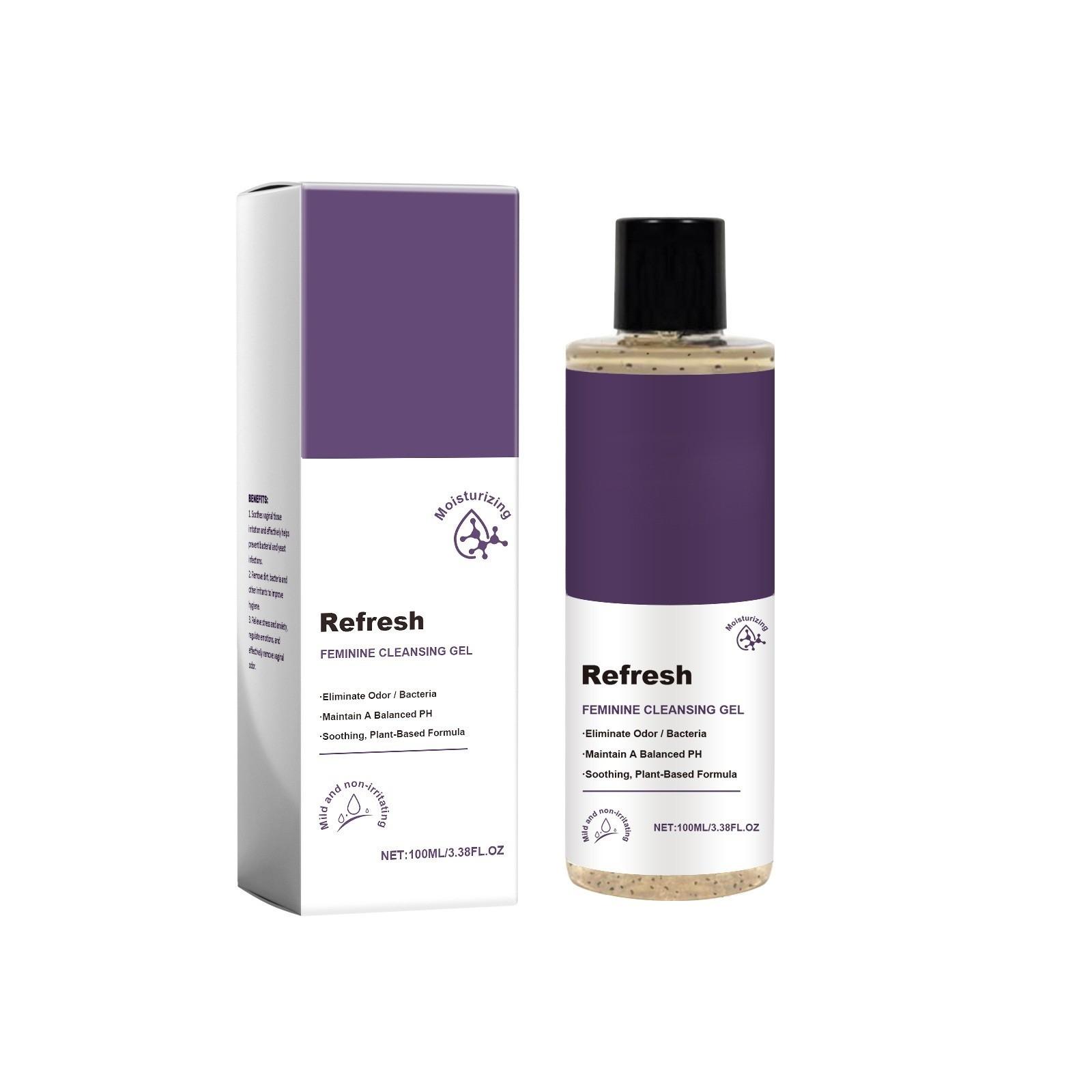 

Сбалансированный гель для душа, Женский уход для очищения и увлажнения тела Освежающее и нежное очищение всего тела 100 мл One Size