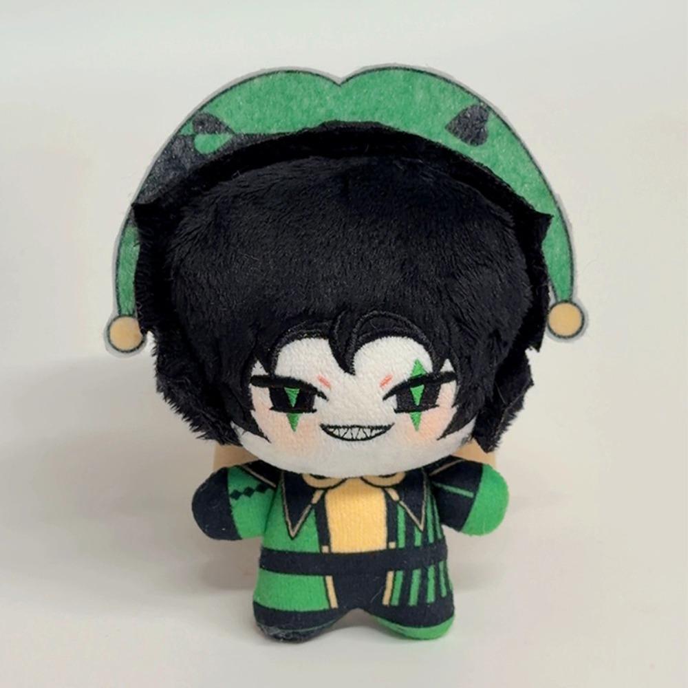 The Freak Circus 10cm New Plush Pierrothe Harlequin Freaks Pierrot Plush Dolls Toys Anime Game Peripherals Plushie Pendant Gifts
