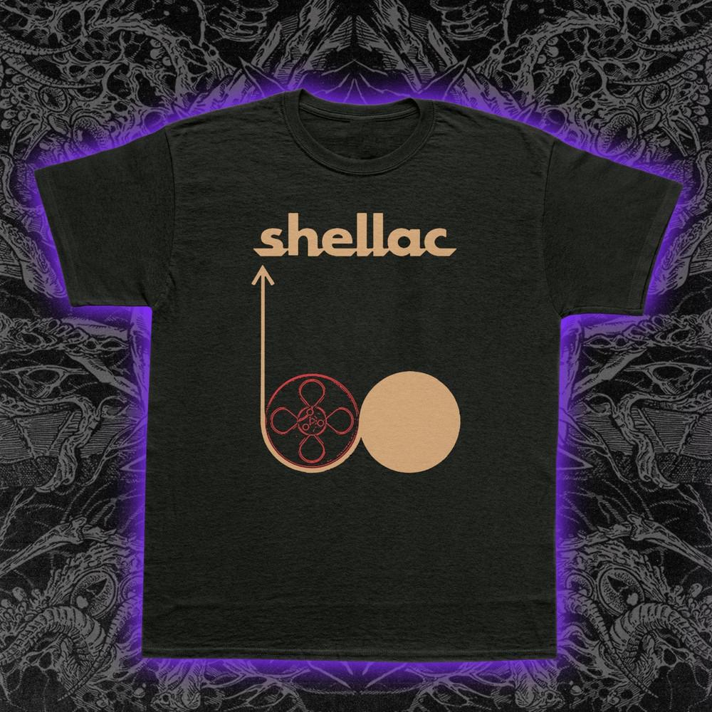 Shellac Tour T-Shirt Steve Albini Noise Rock Post-Hardcore Live Music Tee S-5XL