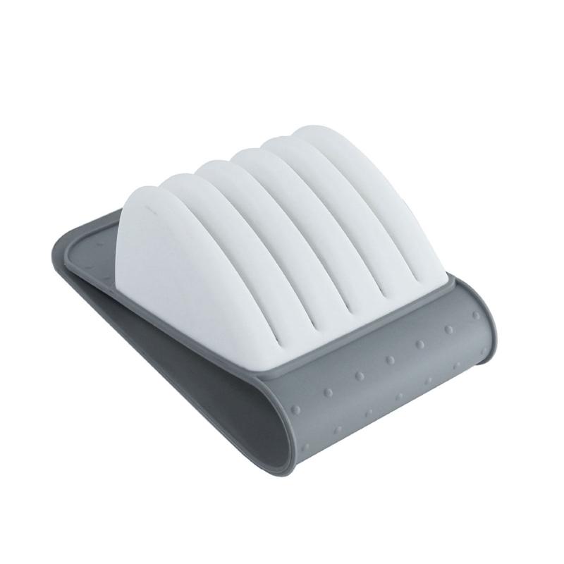 Moderner Küchenutensilienhalter aus weichen Gummimaterialien, tragbare, platzsparende Aufbewahrungsorganisatoren für den Heimgebrauch