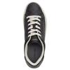 Coach High Line Leather Round Toe Lace-Up Low-Top Sneakers Women sneakers Black CW970-CQ