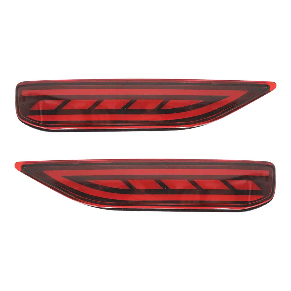 Reflector for Mitsubishi Xpander 2017 2018 2019 Tail Rear Bumper Light Lamp LED Rear Bumper Brake Light Lamp