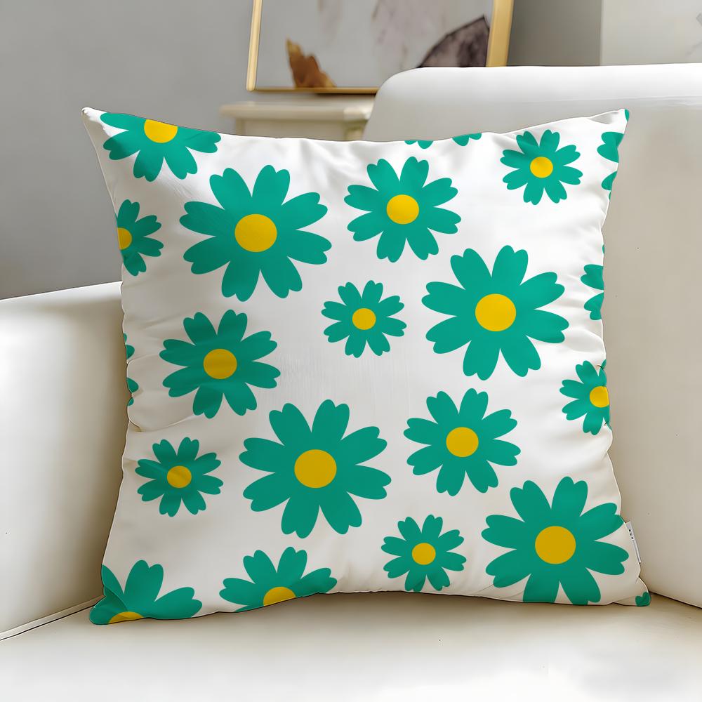 

classic theme Floral Cushion Cover Soft & Easy-Wash Pillow Case – Versatile for Couch, Bed, Travel and Office 30cmx30cm