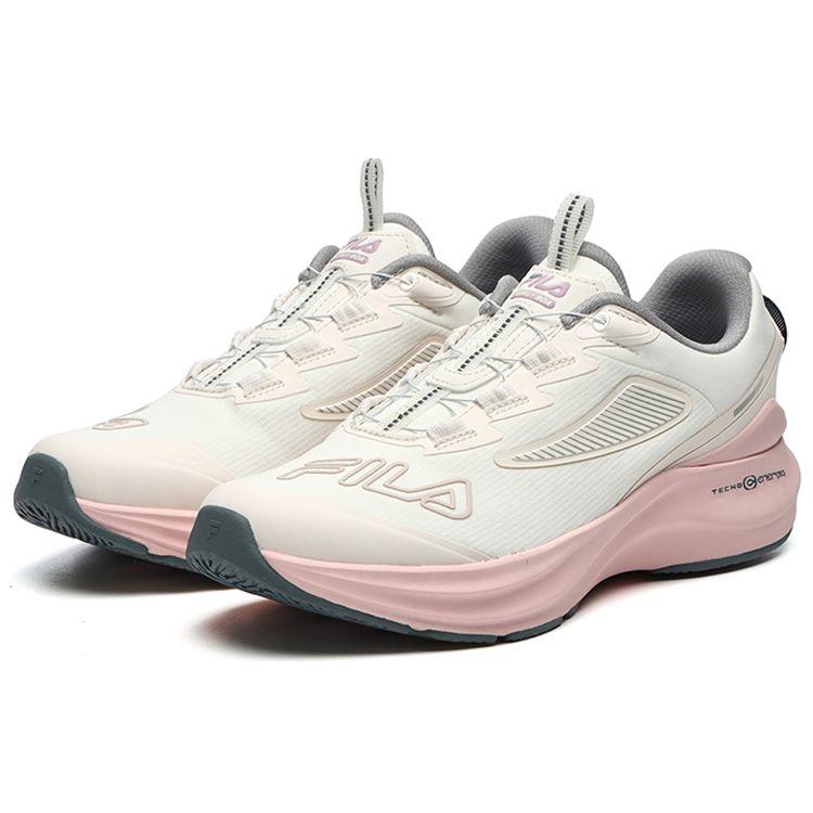 Fila Energy Boa Reflective Professional Fabric TPU Low-Top Training Running Shoes Women Sneaker Off-White A12W212201FGD