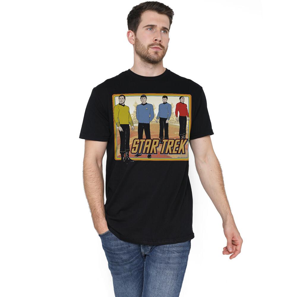 Star Trek Classic T-Shirt S-5XL Black S
