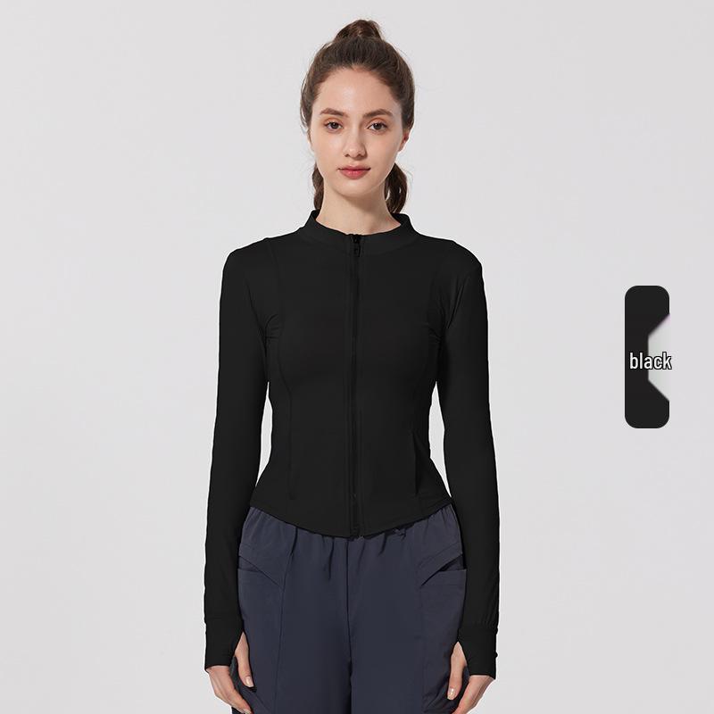 

Women s UV Protection Yoga & Fitness Jacket - Breathable, Slim Fit, UPF50+ Small