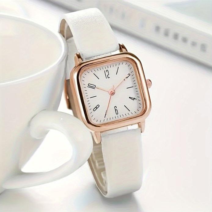 New Women'S Quartz Watch Luminous Small Round Digital Women'S Belt Watch Women'S Watch