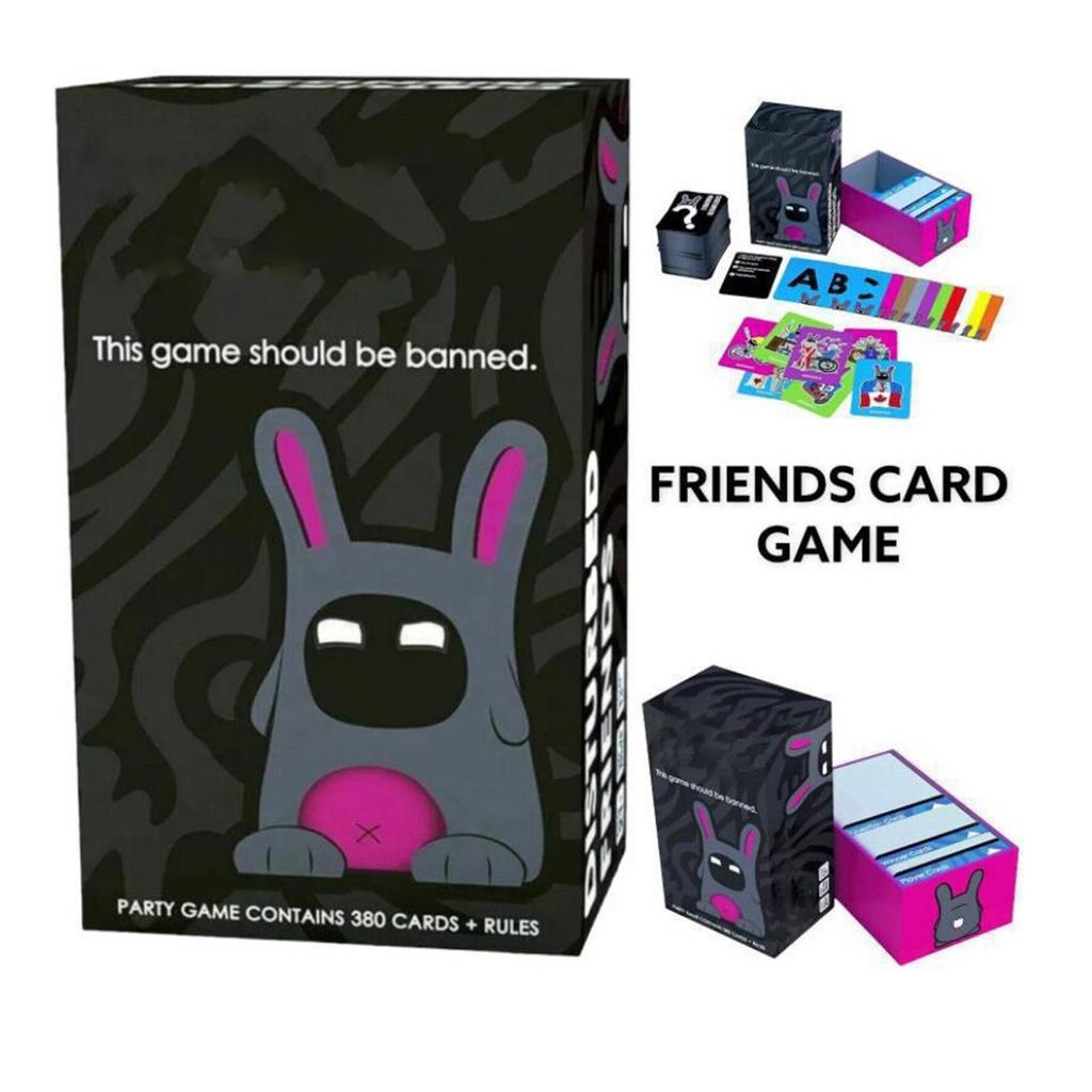 Friends Party Game - Find Out Who Your Friends Are!  Hilarious Card Game For Adults, Friends, Family, College Students, Fun Parties And Board Games